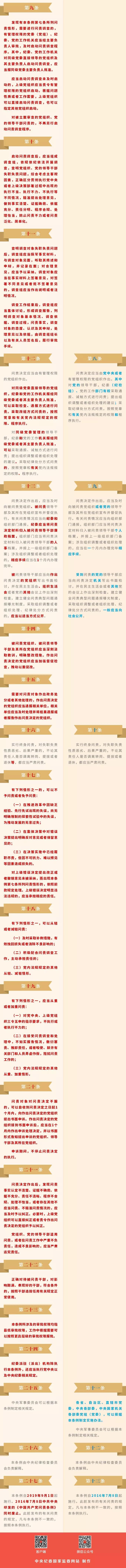 《中国共产党问责条例》修订前后对照表