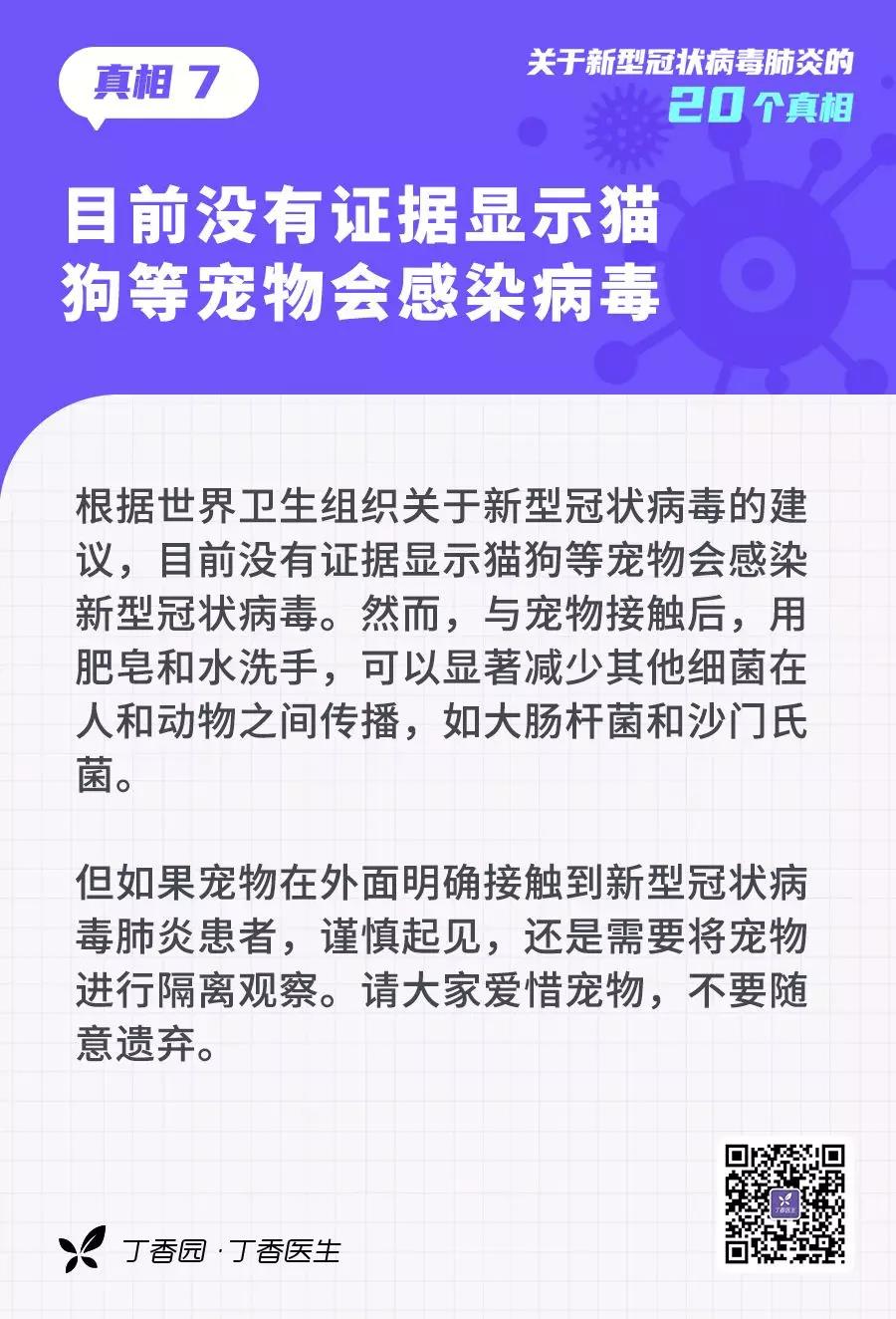 收外卖、快递会感染？20个关于新型冠状病毒的真相，转需