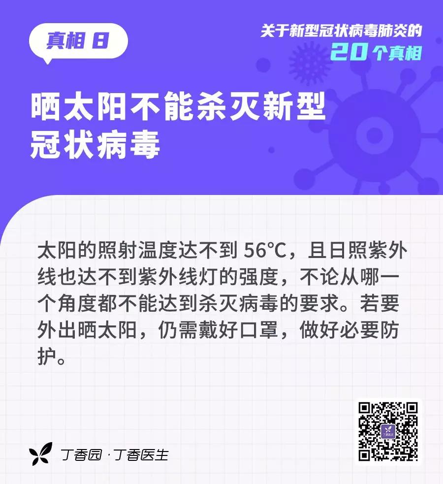 收外卖、快递会感染？20个关于新型冠状病毒的真相，转需