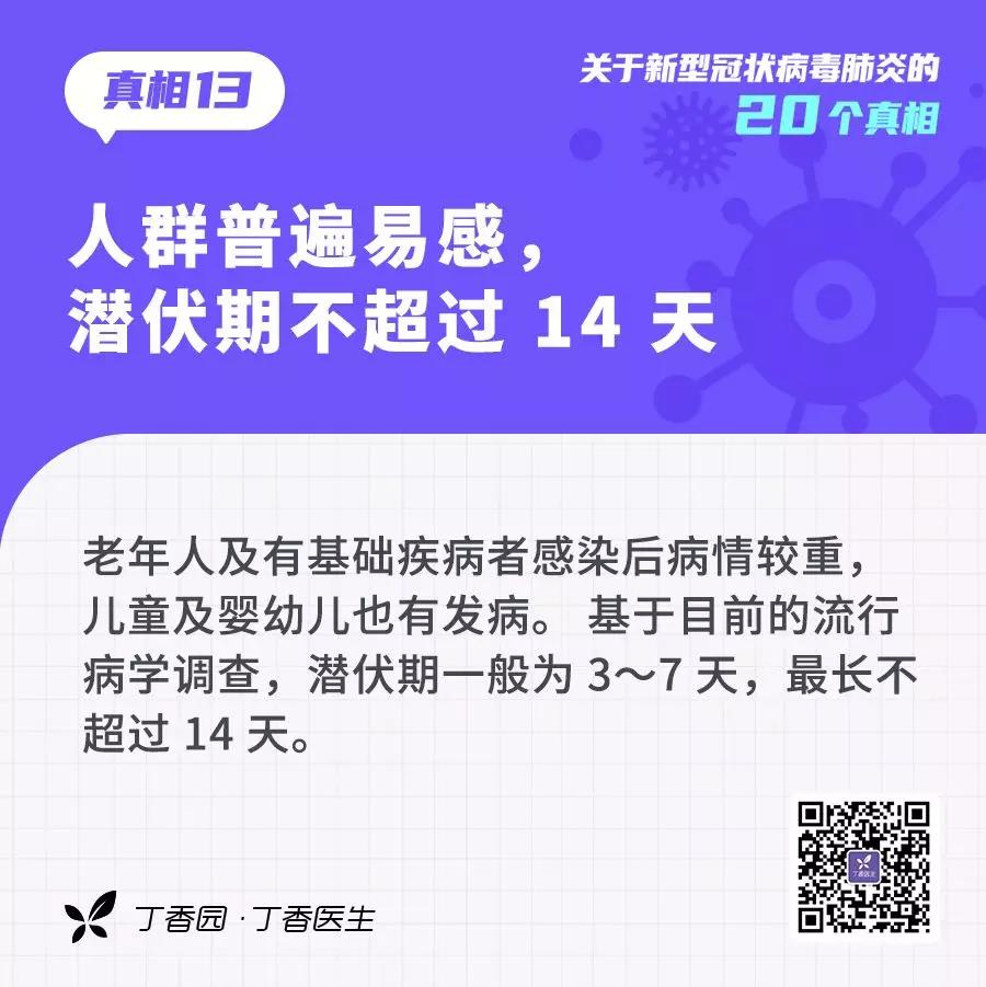 收外卖、快递会感染？20个关于新型冠状病毒的真相，转需