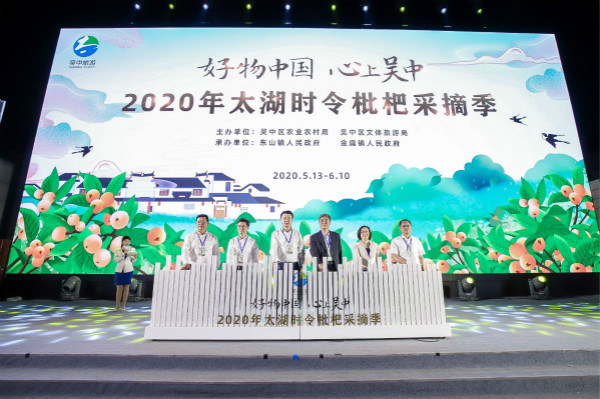 吴中区举行“好物中国 心上吴中”枇杷采摘季活动