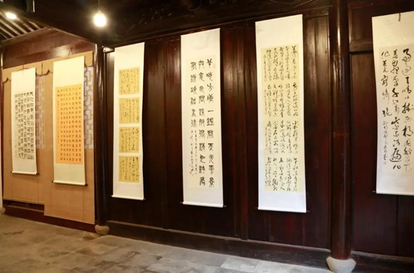 “金秋翰墨颂东山”主题书法作品联展在东山西街状元馆开幕