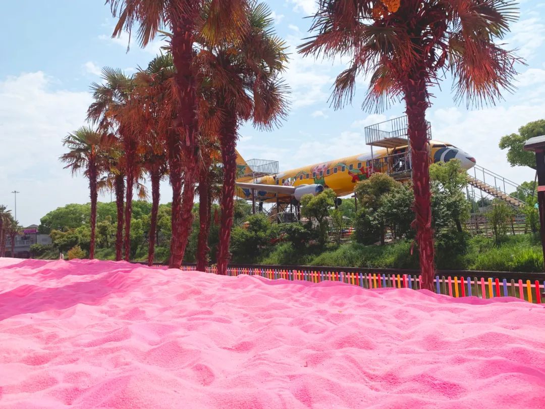 萌宠、粉色沙滩、小火车……来这里不要太开心！