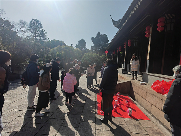 启园景区圆满完成春节假日旅游接待工作