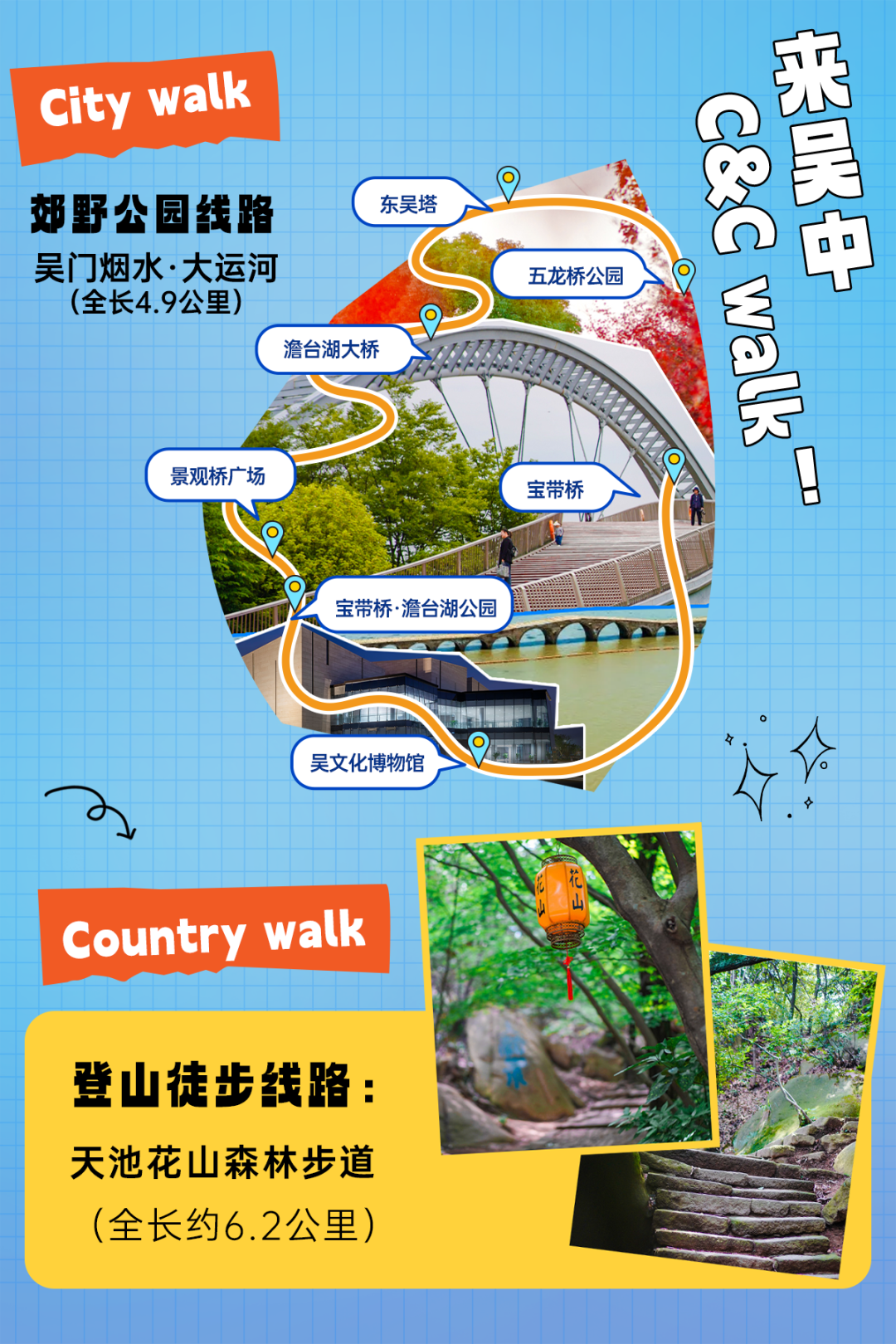 来吴中，C&C walk！