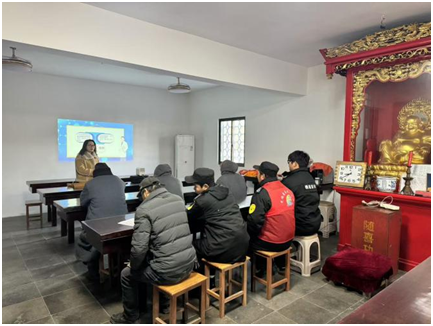 为寺院安全“补课”，牢筑景区安全防线