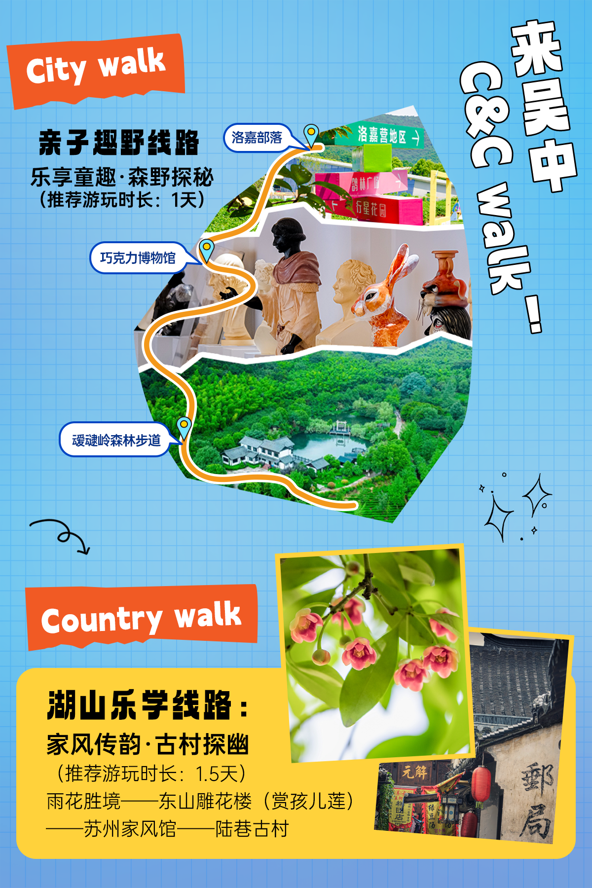 C&C walk！亲子游必看！遛娃打卡两不误！