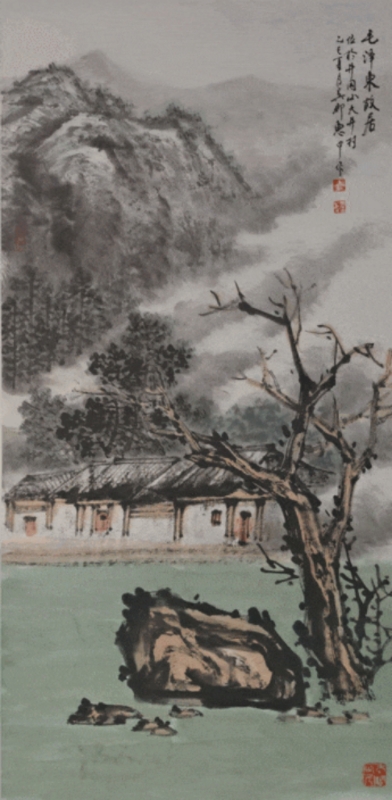 “丹青铭史 翰墨铸新”纪念中国人民抗日战争暨世界反法西斯战争胜利80周年书画展开幕