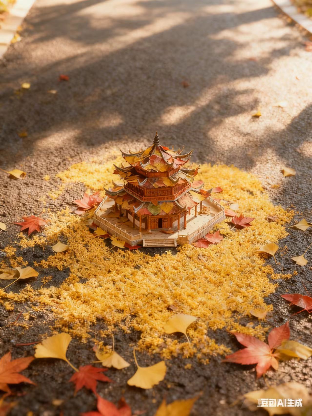 一片落叶，装下吴中的秋