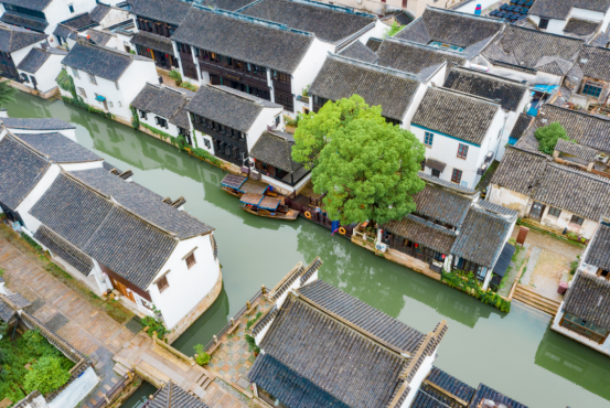 粉墙黛瓦，晕染甪直千年古韵